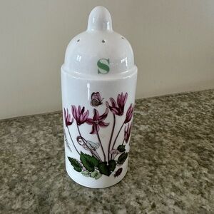 Portmeirion White Ceramic Piece with Green Mark